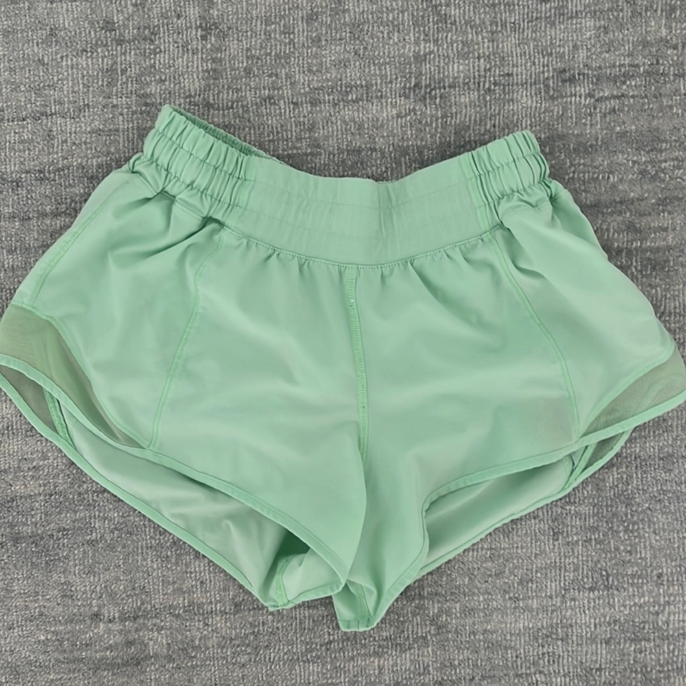 Lululemon Light Green Shorts